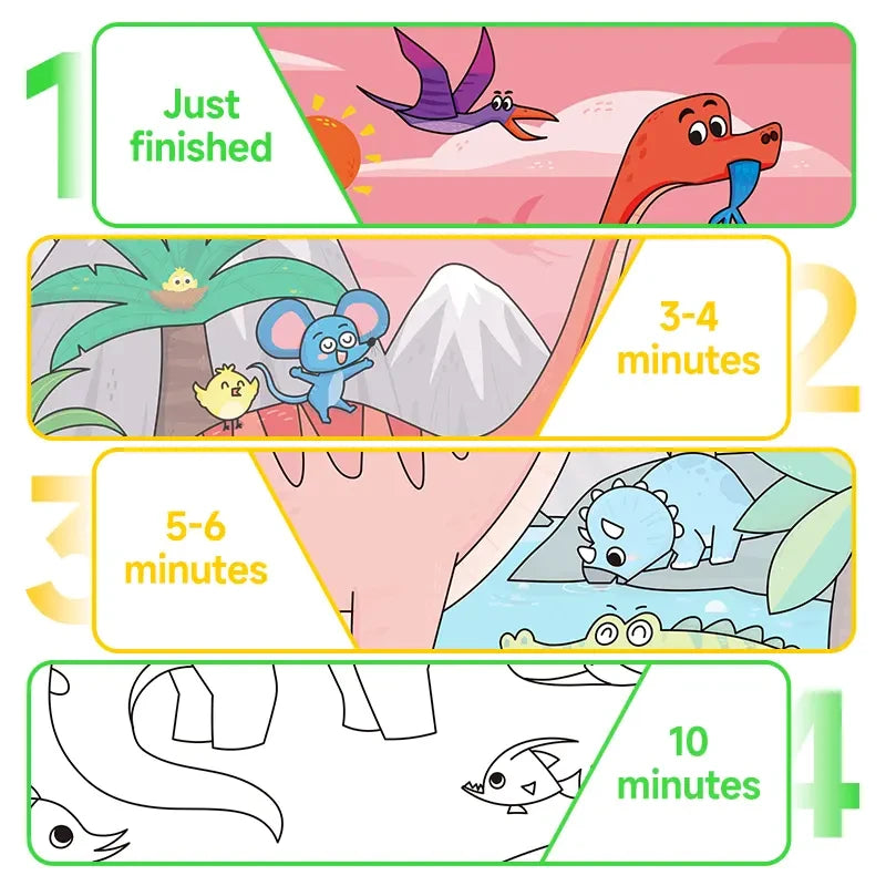 Reusable Water Coloring Book