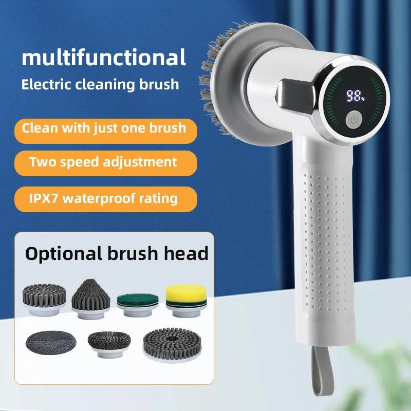 Wireless Electric Cleaning Brush