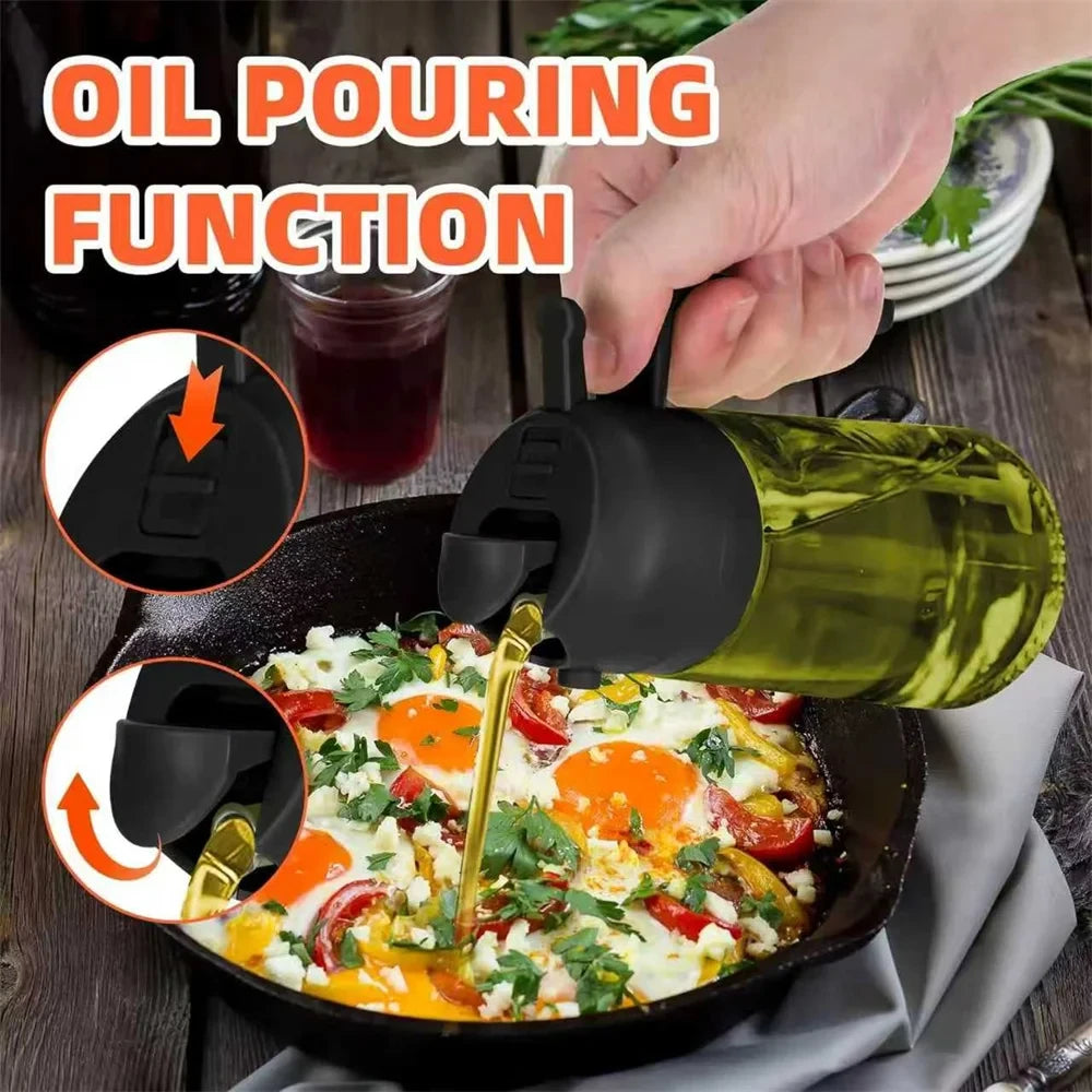 Glass Oil Sprayer Dispenser