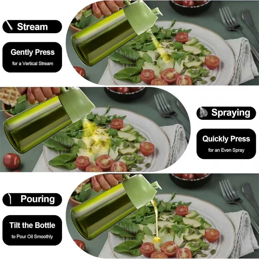 Glass Oil Sprayer Dispenser
