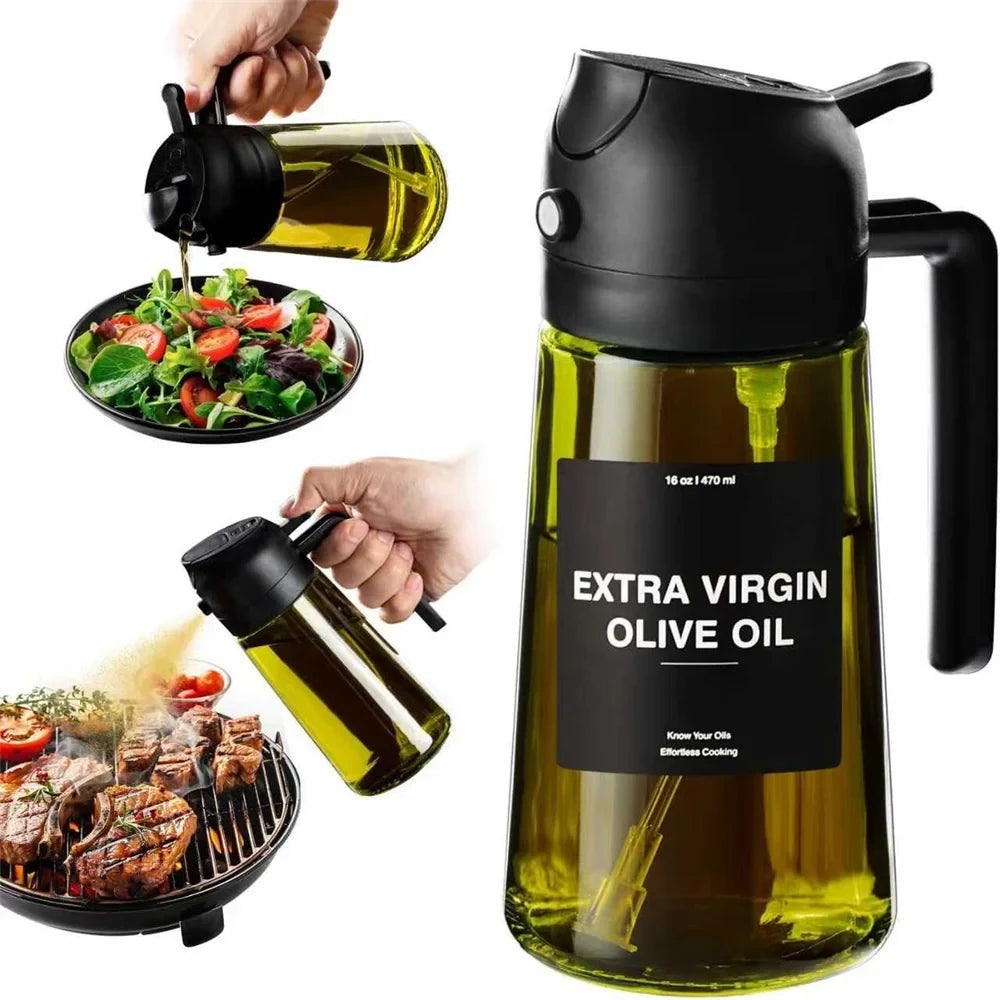 Glass Oil Sprayer Dispenser