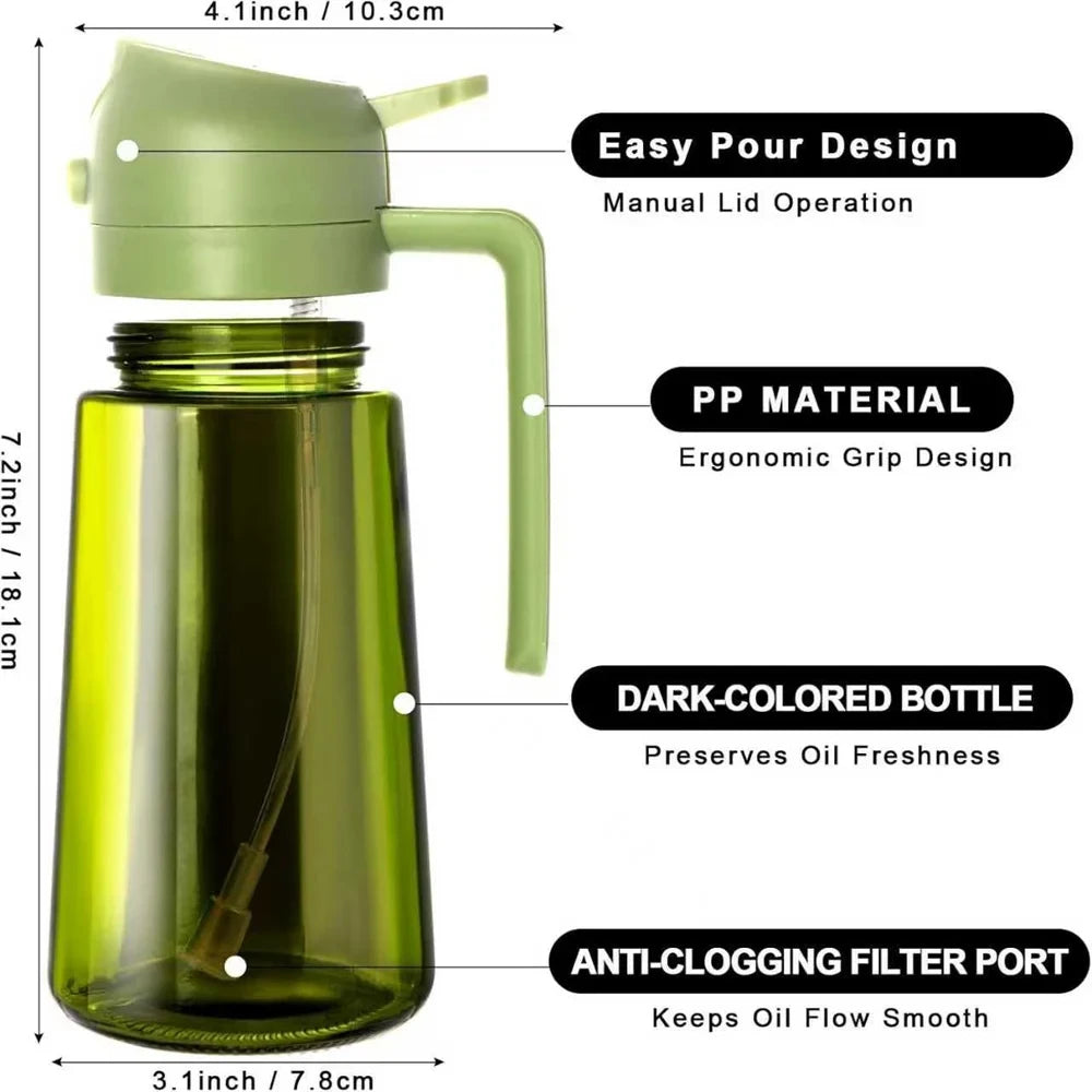 Glass Oil Sprayer Dispenser